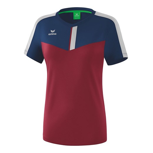 erima Koszulka sportowa &quot;Squad&quot; w kolorze granatowo-czerwonym ze sklepu Limango Polska w kategorii Bluzki damskie - zdjęcie 187261862
