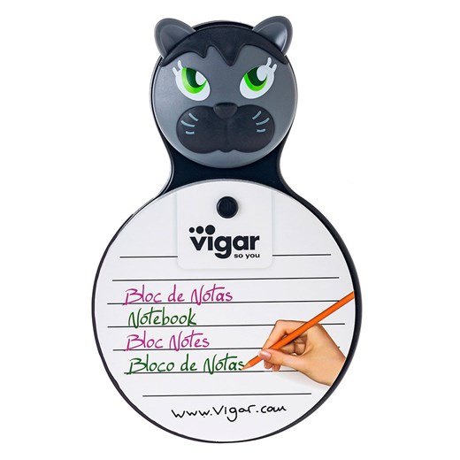 Vigar Notatnik "Felix" w kolorze szarym - 11 x 21 cm - id: 17540601 - marki Vigar - 187262071 Vigar Notatnik "Felix" w kolorze szarym - 11 x 21 cm ze sklepu Limango Polska w kategorii Akcesoria kuchenne - zdjęcie 187262071