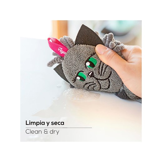 Vigar Ściereczka &quot;Felix&quot; w kolorze szarym do naczyń - dł. 64 cm Vigar onesize okazja Limango Polska