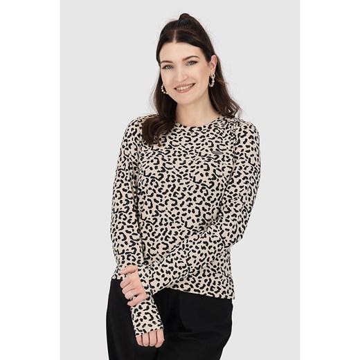 alife and kickin Koszulka &quot;RonjaAK&quot; w kolorze brązowo-kremowym ze sklepu Limango Polska w kategorii Bluzki damskie - zdjęcie 187262403