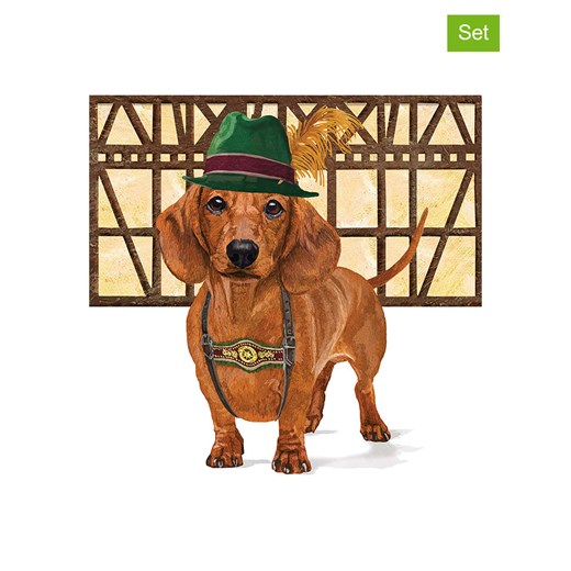 ppd Serwetki (40 szt.) w kolorze jasnobrązowo-żółtym - id: 17823731 - marki Ppd - 187262463 ppd Serwetki (40 szt.) w kolorze jasnobrązowo-żółtym ze sklepu Limango Polska w kategorii Akcesoria kuchenne - zdjęcie 187262463