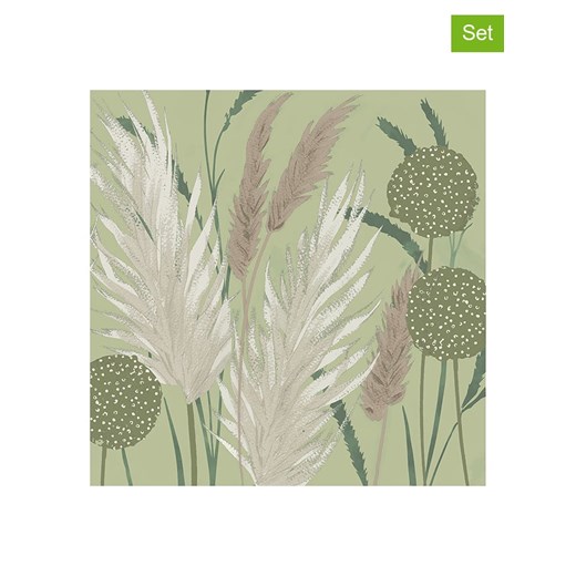 ppd Serwetki (40 szt.) "Feels" w kolorze zielonym - id: 17823757 - marki Ppd - 187262464 ppd Serwetki (40 szt.) "Feels" w kolorze zielonym ze sklepu Limango Polska w kategorii Akcesoria kuchenne - zdjęcie 187262464