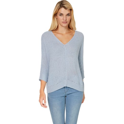 Heine Sweter w kolorze błękitnym ze sklepu Limango Polska w kategorii Swetry damskie - zdjęcie 187262713