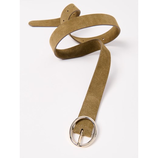 Mohito - Zamszowy pasek - oliwkowy Mohito S Mohito