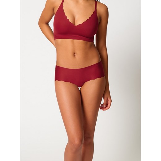 SKINY Majtki Kobiety bordowy jednolity ze sklepu vangraaf w kategorii Majtki damskie - zdjęcie 187263132