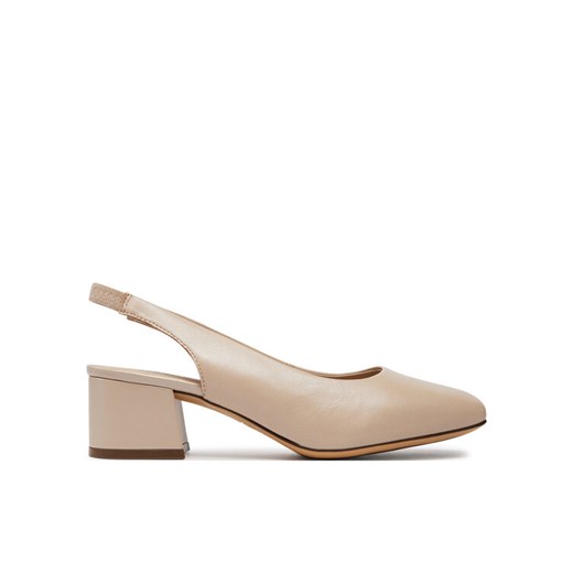 Czółenka Caprice 9-29500-42 Beżowy ze sklepu eobuwie.pl w kategorii Czółenka - zdjęcie 187263384