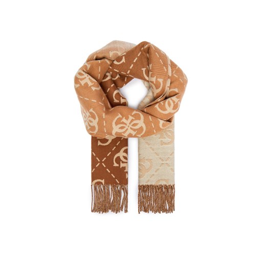 Szalik Guess AM9561POL03 Beżowy ze sklepu eobuwie.pl w kategorii Szaliki i chusty damskie - zdjęcie 187263491