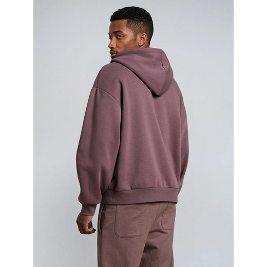 Sinsay - Bluza hoodie basic - green spruce Sinsay 3XL Sinsay