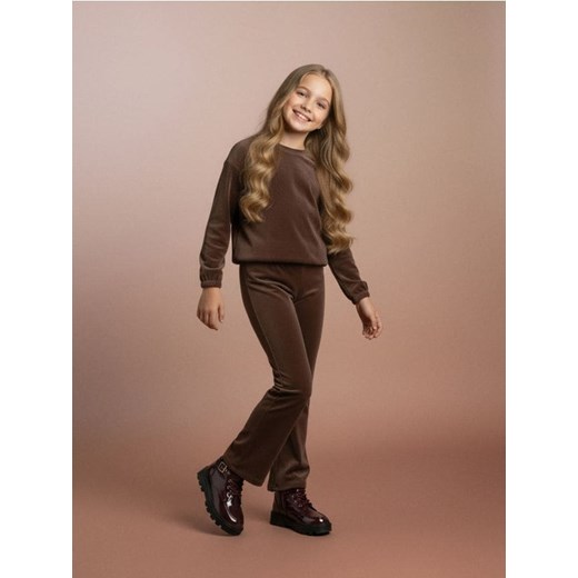 Sinsay - Ocieplane trapery za kostkę - bordowy ze sklepu Sinsay w kategorii Buty zimowe dziecięce - zdjęcie 187266280