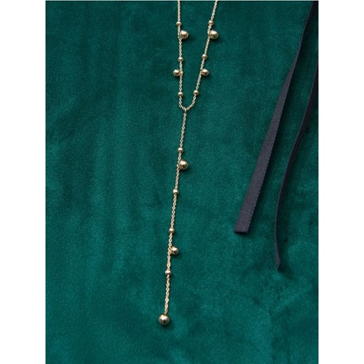 Sinsay - Naszyjnik z błyszczącym wykończeniem - złoty - id: 491GT-GLD - marki Sinsay - 187266340 Sinsay - Naszyjnik z błyszczącym wykończeniem - złoty ze sklepu Sinsay w kategorii Naszyjniki - zdjęcie 187266340