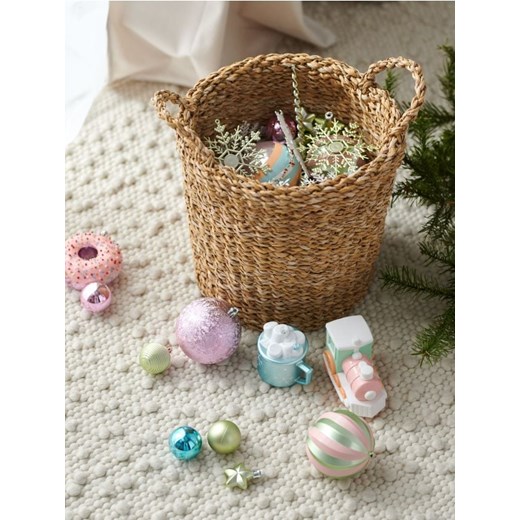 Sinsay - Zestaw pastelowych bombek 72 pack - wielobarwny ze sklepu Sinsay w kategorii Dekoracje bożonarodzeniowe - zdjęcie 187266422