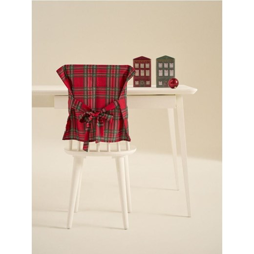Sinsay - Pokrowiec na krzesło z motywem świątecznym 2 pack - czerwony Sinsay One Size Sinsay