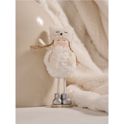 Sinsay - Świąteczna figurka dekoracyjna w kształcie aniołka - srebrny ze sklepu Sinsay w kategorii Dekoracje bożonarodzeniowe - zdjęcie 187266490