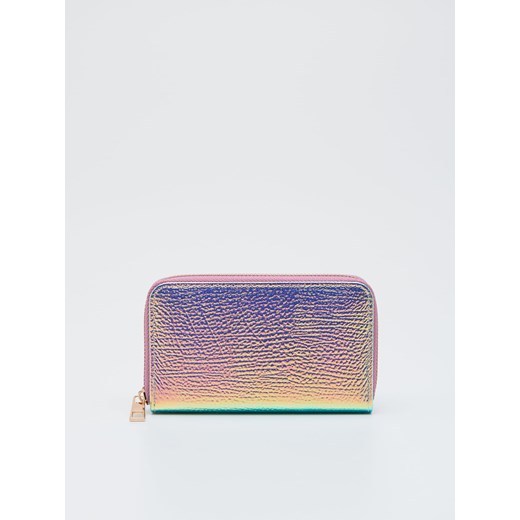 Sinsay - Portfel holograficzny - wielobarwny Sinsay One Size Sinsay promocyjna cena
