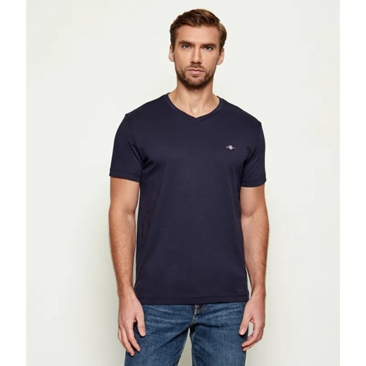 Gant T-shirt | Slim Fit ze sklepu Gomez Fashion Store w kategorii T-shirty męskie - zdjęcie 187266663