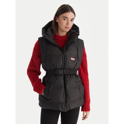Hunter Bezrękawnik Nellie HARW0017252 Czarny Regular Fit ze sklepu MODIVO w kategorii Kamizelki damskie - zdjęcie 187267172