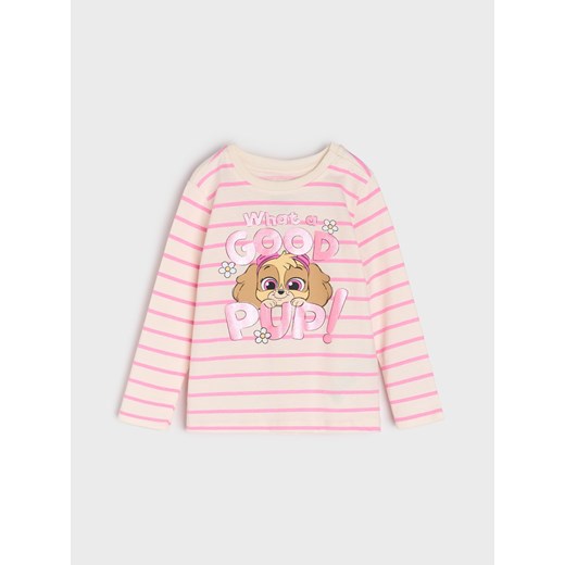 Sinsay - Koszulka z nadrukiem PAW Patrol - kremowy Sinsay 5-2 l) Sinsay