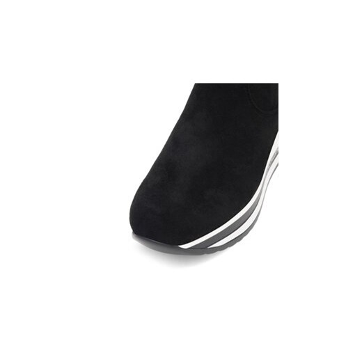 Kozaki Beverly Hills Polo Club WS130-07 Czarny 38 eobuwie.pl