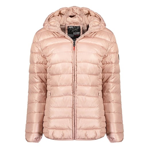 Canadian Peak Kurtka pikowana &quot;Colombiana Hood&quot; w kolorze jasnoróżowym ze sklepu Limango Polska w kategorii Kurtki dziewczęce - zdjęcie 187269112