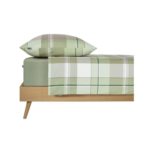 Schiesser Komplet pościeli renforcé &quot;Ate&quot; w kolorze zielono-białym Schiesser 135x200 cm okazja Limango Polska