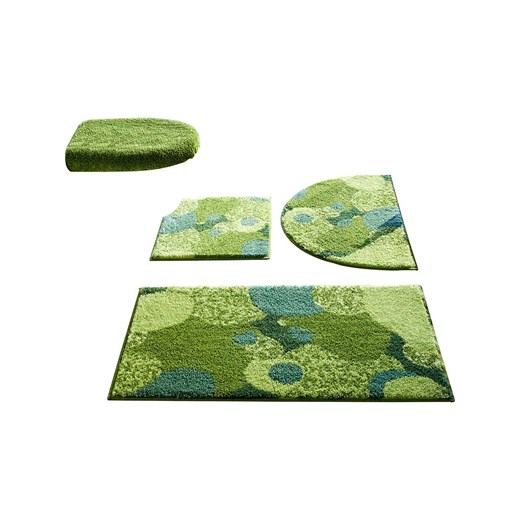 heine home Dywanik łazienkowy w kolorze zielonym - id: 17758134 - marki Heine Home - 187269361 heine home Dywanik łazienkowy w kolorze zielonym ze sklepu Limango Polska w kategorii Akcesoria łazienkowe - zdjęcie 187269361