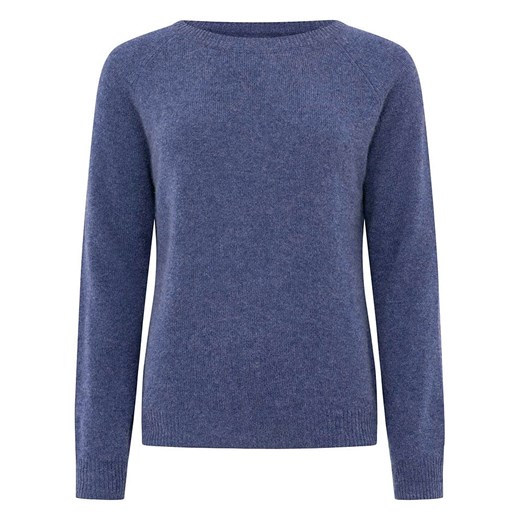 Zwillingsherz Kaszmirowy sweter w kolorze niebieskim - id: 17860458 - marki Zwillingsherz - 187269574 Zwillingsherz Kaszmirowy sweter w kolorze niebieskim ze sklepu Limango Polska w kategorii Swetry damskie - zdjęcie 187269574