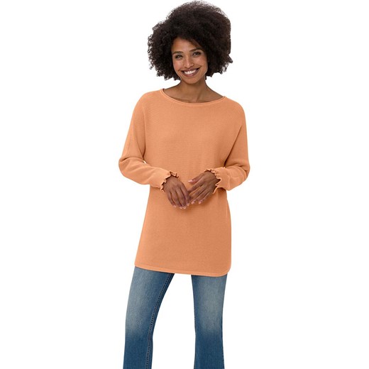 Heine Sweter w kolorze brzoskwiniowym - id: 17897321 - marki Heine - 187269643 Heine Sweter w kolorze brzoskwiniowym ze sklepu Limango Polska w kategorii Swetry damskie - zdjęcie 187269643