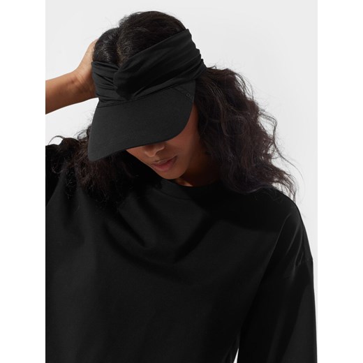 Damski daszek 4F 4FSSS23ACABF244 - czarny - id: 345353 - marki 4F - 187270404 Damski daszek 4F 4FSSS23ACABF244 - czarny ze sklepu Sportstylestory.com w kategorii Czapki z daszkiem damskie - zdjęcie 187270404