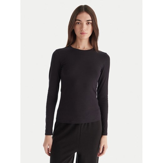 Hunkemöller Bluzka Soft 302729 Czarny Slim Fit - id: 0000305671332 - marki Hunkemöller - 187270941 Hunkemöller Bluzka Soft 302729 Czarny Slim Fit ze sklepu MODIVO w kategorii Bluzki damskie - zdjęcie 187270941