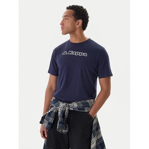 Kappa T-Shirt Feddu 311H7HW Granatowy Regular Fit - id: 0000305629982 - marki Kappa - 187270953 Kappa T-Shirt Feddu 311H7HW Granatowy Regular Fit ze sklepu MODIVO w kategorii T-shirty męskie - zdjęcie 187270953