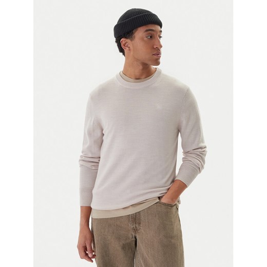 G-Star Raw Sweter Premium Core D27686-B692 Beżowy Regular Fit - id: 0000305709974 - marki G-Star Raw - 187270980 G-Star Raw Sweter Premium Core D27686-B692 Beżowy Regular Fit ze sklepu MODIVO w kategorii Swetry męskie - zdjęcie 187270980