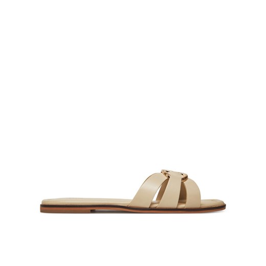 TWINSET Klapki 251TGT090 Beżowy - id: 0000305133755 - marki Twinset - 187270992 TWINSET Klapki 251TGT090 Beżowy ze sklepu MODIVO w kategorii Klapki damskie - zdjęcie 187270992