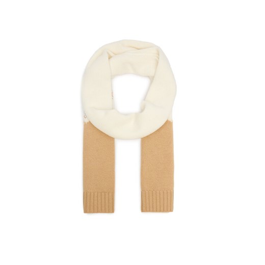 Liu Jo Szal TF4298 MS55L Beżowy ze sklepu MODIVO w kategorii Szaliki i chusty damskie - zdjęcie 187271002