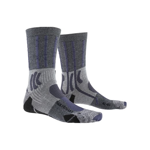 X-Bionic Skarpety trekkingowe &quot;Ultra&quot; w kolorze szarym ze sklepu Limango Polska w kategorii Skarpetki męskie - zdjęcie 187271691