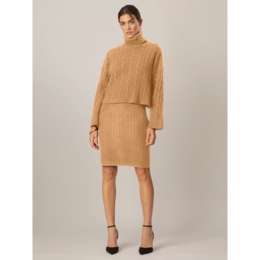 APART 2-częściowy zestaw w kolorze jasnobrązowym 40 Limango Polska okazyjna cena