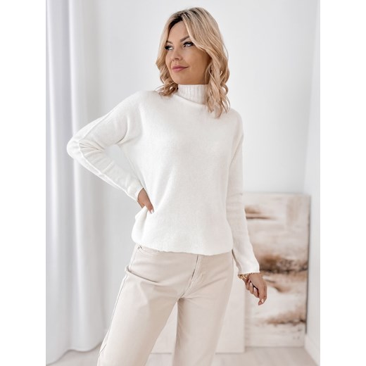 sweter darma ecru one size - id: prod-82394-group - marki UBRA - 187271922 sweter darma ecru one size ze sklepu UBRA w kategorii Swetry damskie - zdjęcie 187271922