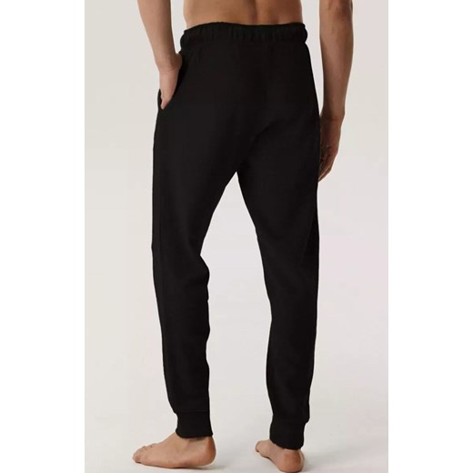 Atlantic spodnie dresowe męskie HMB-001-CZARNY, Kolor czarny, Rozmiar L, ATLANTIC ze sklepu Intymna w kategorii Piżamy męskie - zdjęcie 187271970