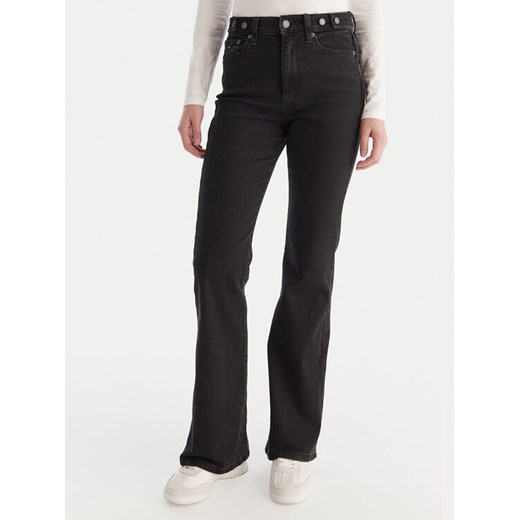 Tommy Jeans Jeansy Sylvia DW0DW20503 Czarny Flare Fit ze sklepu MODIVO w kategorii Jeansy damskie - zdjęcie 187273324