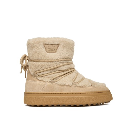 Gant Śniegowce 31541101 Écru - id: 0000305604910 - marki Gant - 187273373 Gant Śniegowce 31541101 Écru ze sklepu MODIVO w kategorii Śniegowce damskie - zdjęcie 187273373