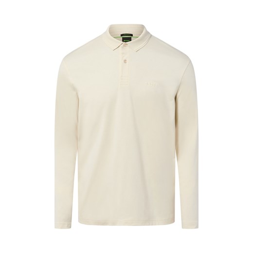 BOSS Green Męska koszulka polo - Pirol Mężczyźni Bawełna beżowy jednolity - id: 782983-0003-09920 - marki BOSS HUGO BOSS - 187273690 BOSS Green Męska koszulka polo - Pirol Mężczyźni Bawełna beżowy jednolity ze sklepu vangraaf w kategorii T-shirty męskie - zdjęcie 187273690