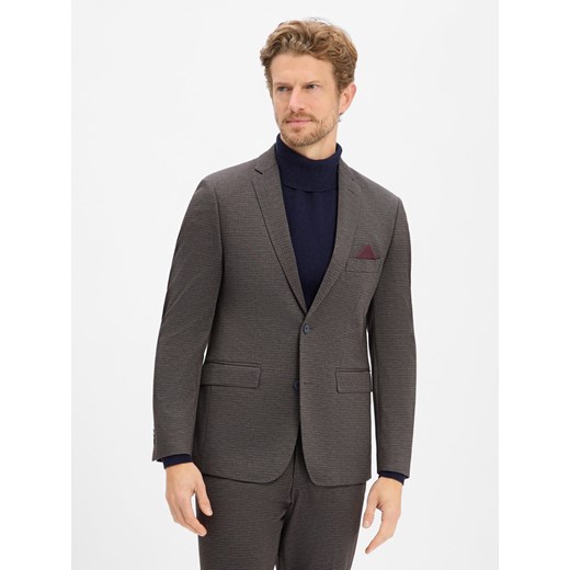 Finshley & Harding Męski kombinezon modułowy Mężczyźni Modern Fit antracytowy w kratkę - id: 779574-0001-00250 - marki Finshley & Harding - 187273730 Finshley & Harding Męski kombinezon modułowy Mężczyźni Modern Fit antracytowy w kratkę ze sklepu vangraaf w kategorii Marynarki męskie - zdjęcie 187273730