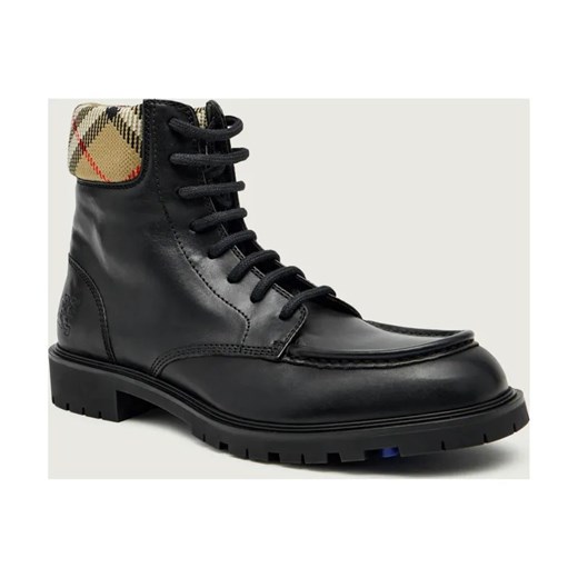 Burberry Skórzane buty wysokie ROGUE ze sklepu Gomez Fashion Store w kategorii Buty zimowe męskie - zdjęcie 187273984