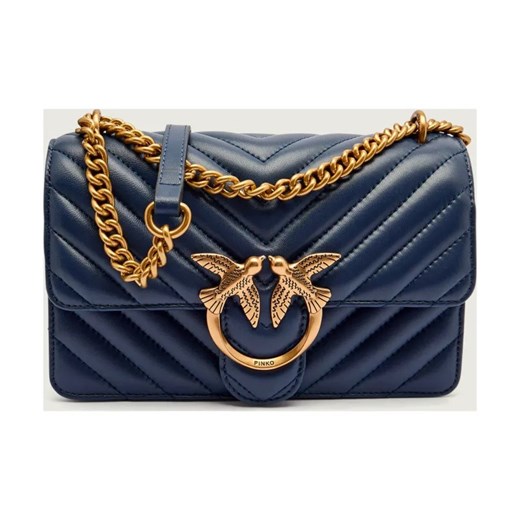 Pinko Skórzana torebka na ramię Love One Mini ze sklepu Gomez Fashion Store w kategorii Listonoszki - zdjęcie 187274011