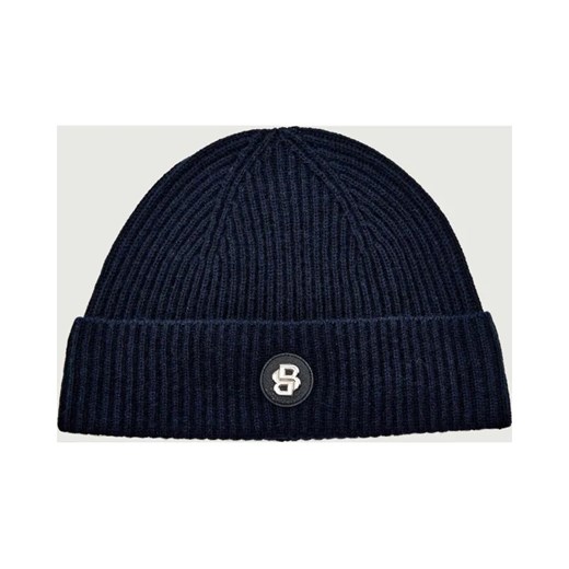 BOSS BLACK Wełniana czapka Filippo_B-Icon | z dodatkiem kaszmiru - id: BB255M000084404 - marki BOSS HUGO BOSS - 187274023 BOSS BLACK Wełniana czapka Filippo_B-Icon | z dodatkiem kaszmiru ze sklepu Gomez Fashion Store w kategorii Czapki zimowe męskie - zdjęcie 187274023