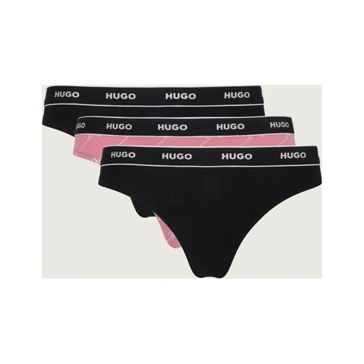 Hugo Bodywear Stringi 3-pack DESIGN ze sklepu Gomez Fashion Store w kategorii Majtki damskie - zdjęcie 187274914
