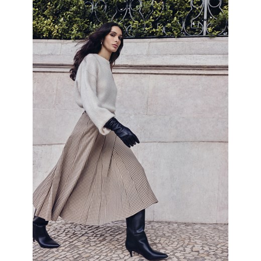 Mohito - Spódnica midi z paskiem - wielobarwny ze sklepu Mohito w kategorii Spódnice - zdjęcie 187274971