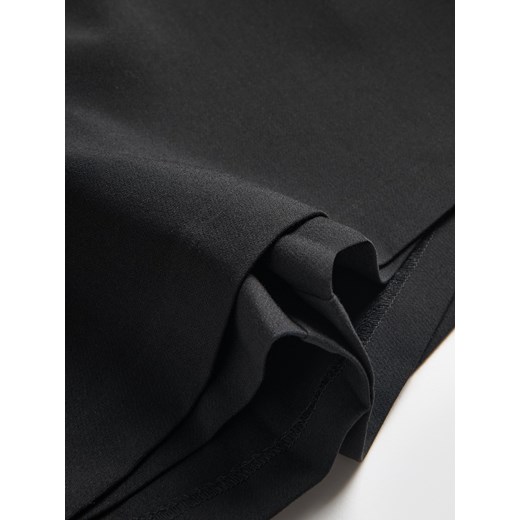Reserved - Spódnico-szorty z dodatkiem wiskozy - czarny Reserved XXL Reserved