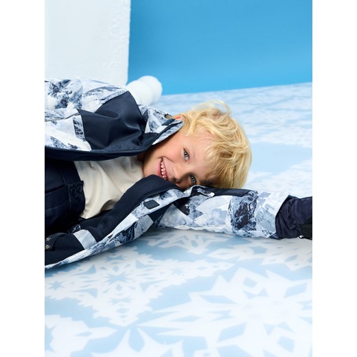 Sinsay - Kurtka z kapturem - granatowy Sinsay 140 (9-10 l) Sinsay