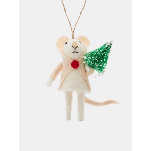 Sinsay - Dekoracja świąteczna - beżowy Sinsay One Size Sinsay