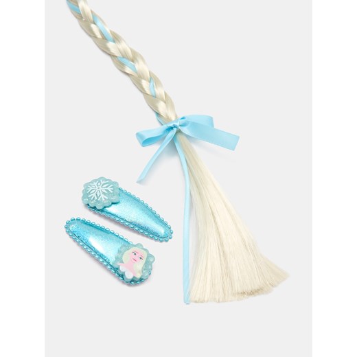 Sinsay - Opaska z warkoczem i spinki Frozen 3 pack - wielobarwny Sinsay One Size Sinsay